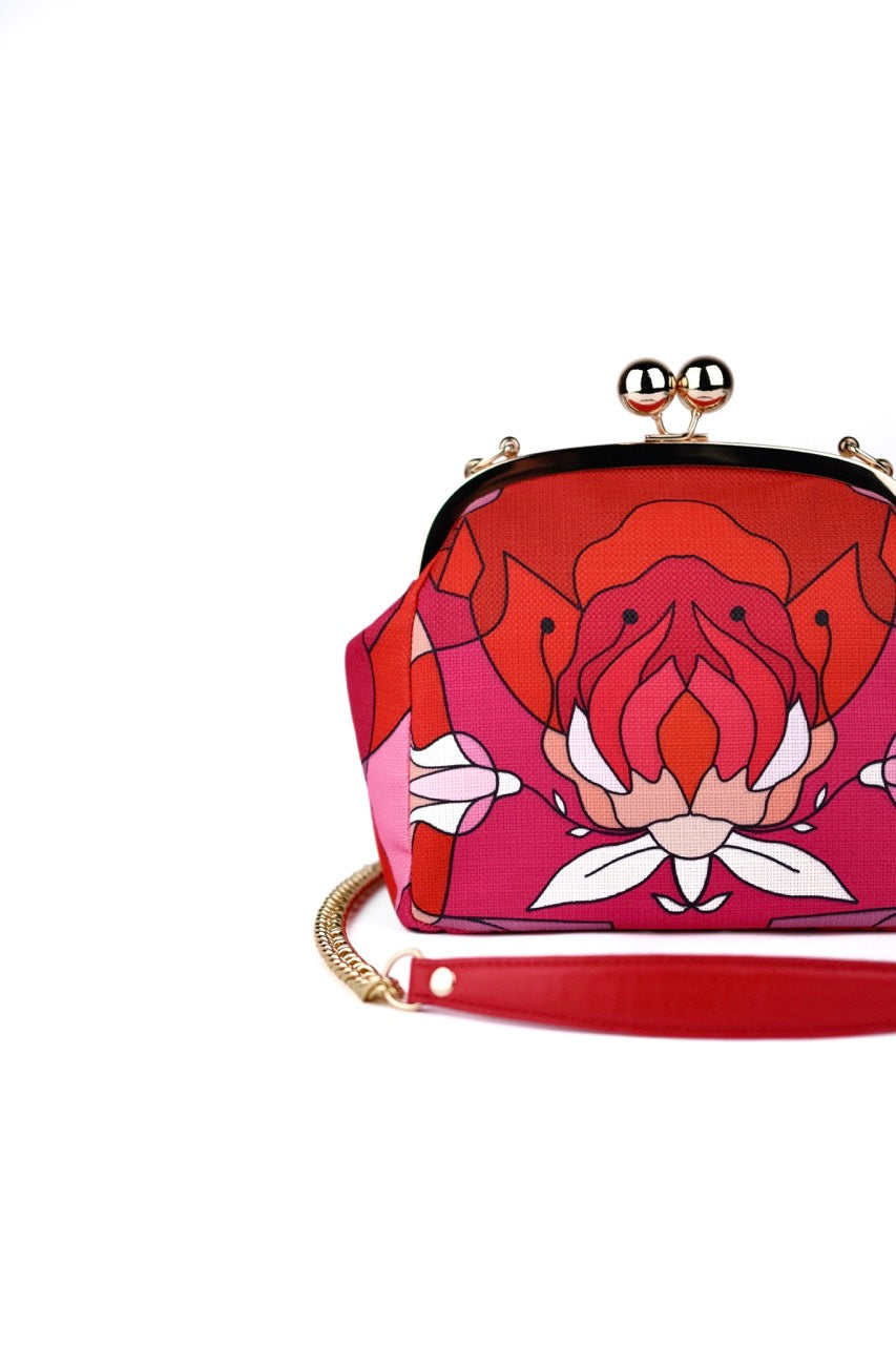 RED ORCHID BAG