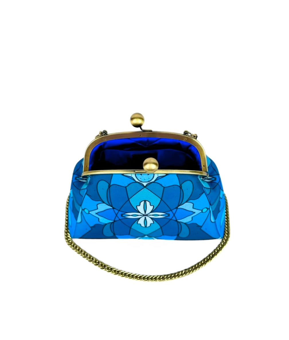 Blue Blossom Bag