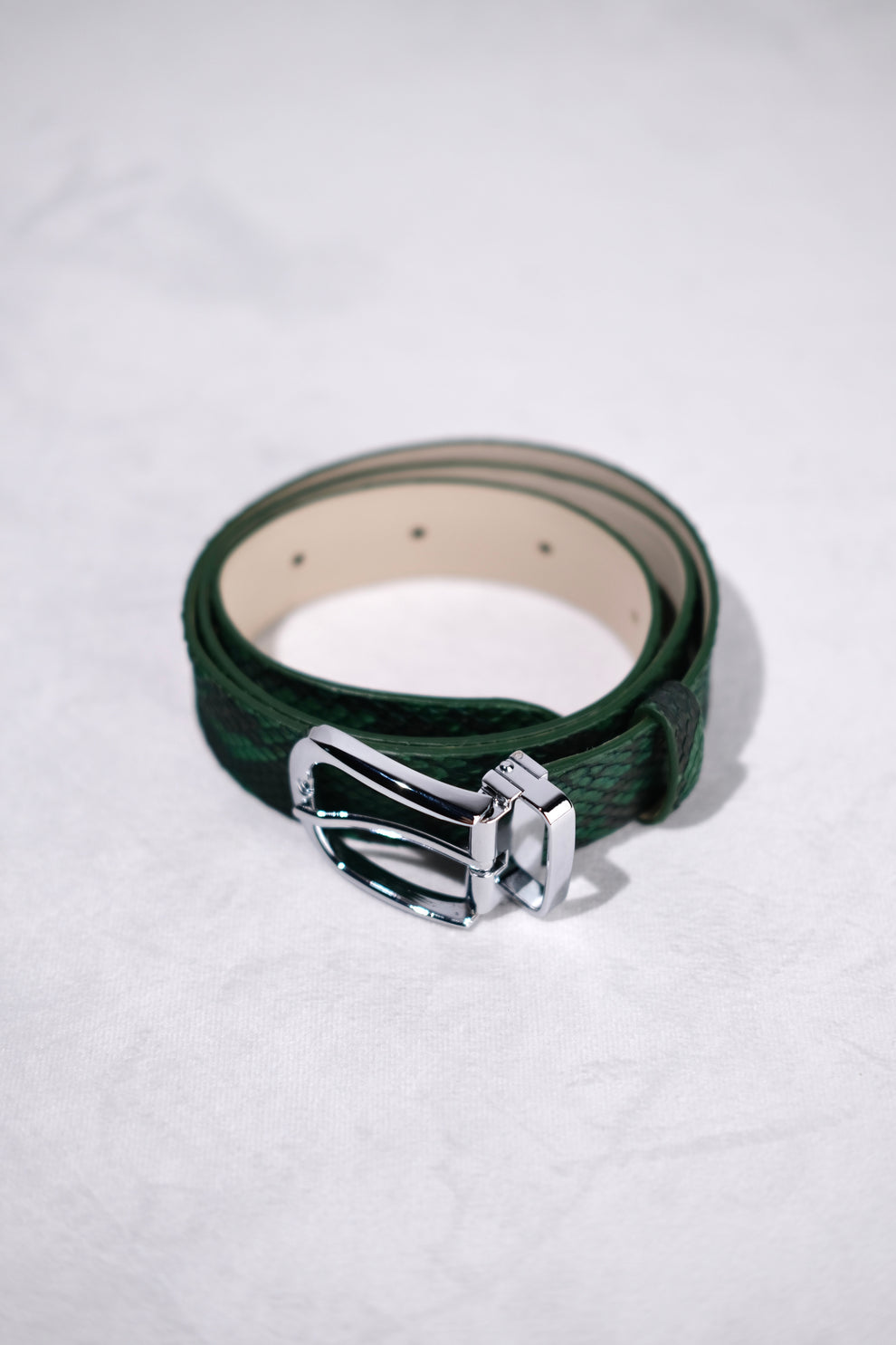 EMERALD PYTHON BELT