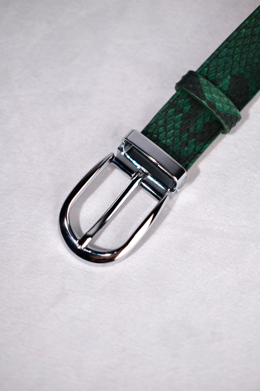 EMERALD PYTHON BELT