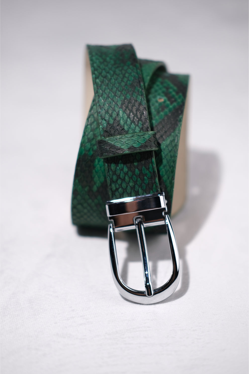 EMERALD PYTHON BELT