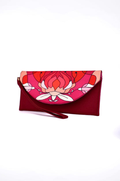 RED ORCHID WALLET