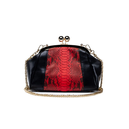 RED PYTHON BAG