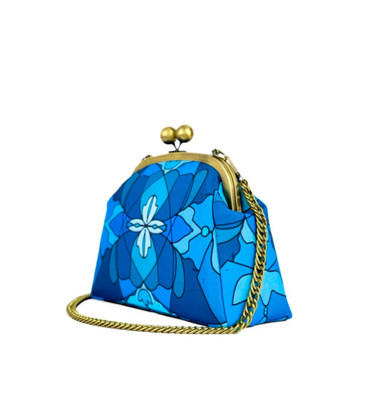 Blue Blossom Bag