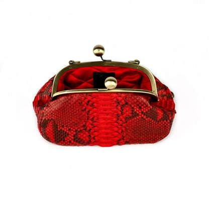 RED PYTHON BAG