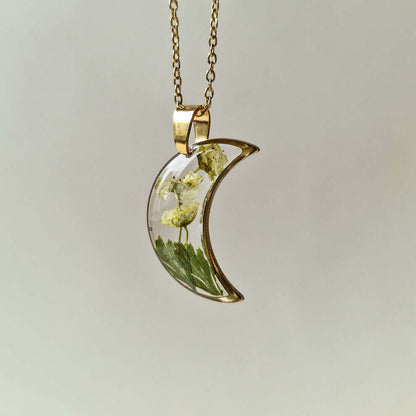 &quot;GOLDEN MOON&quot; - HANDMADE NECKLACE