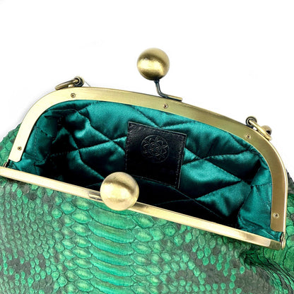 EMERALD BOA BAG
