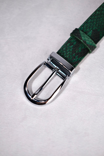 EMERALD PYTHON BELT
