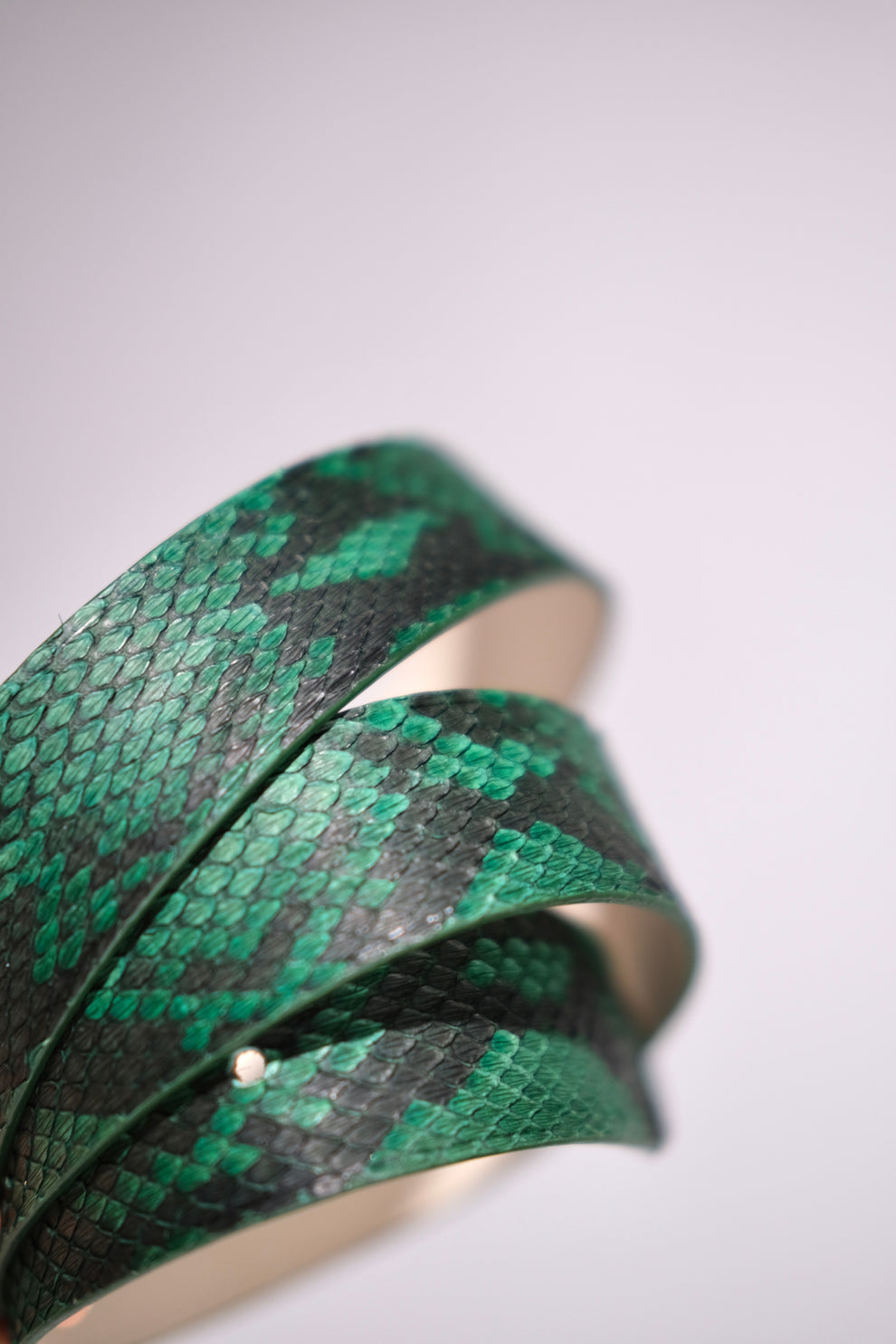 EMERALD PYTHON BELT