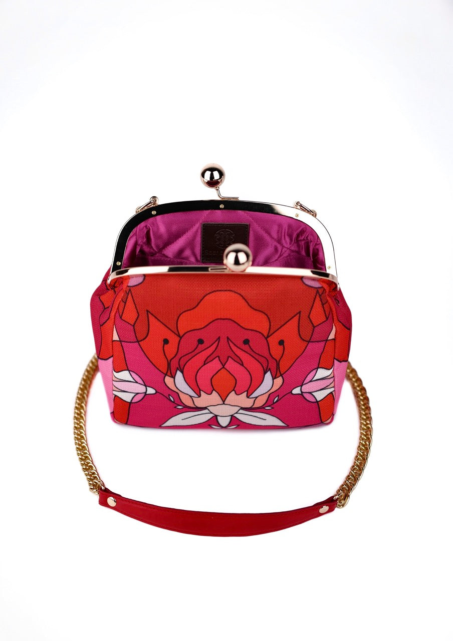 RED ORCHID BAG