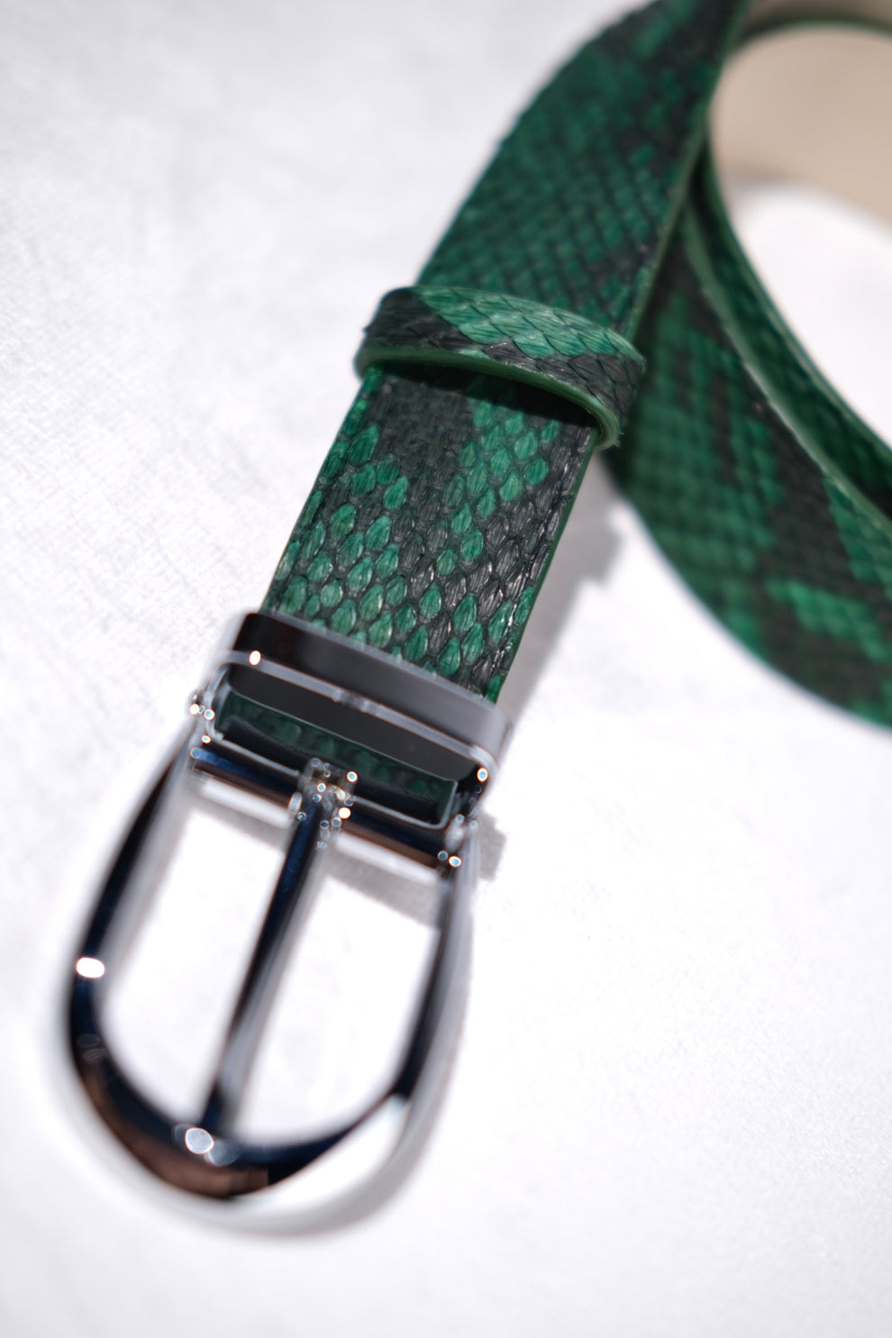 EMERALD PYTHON BELT