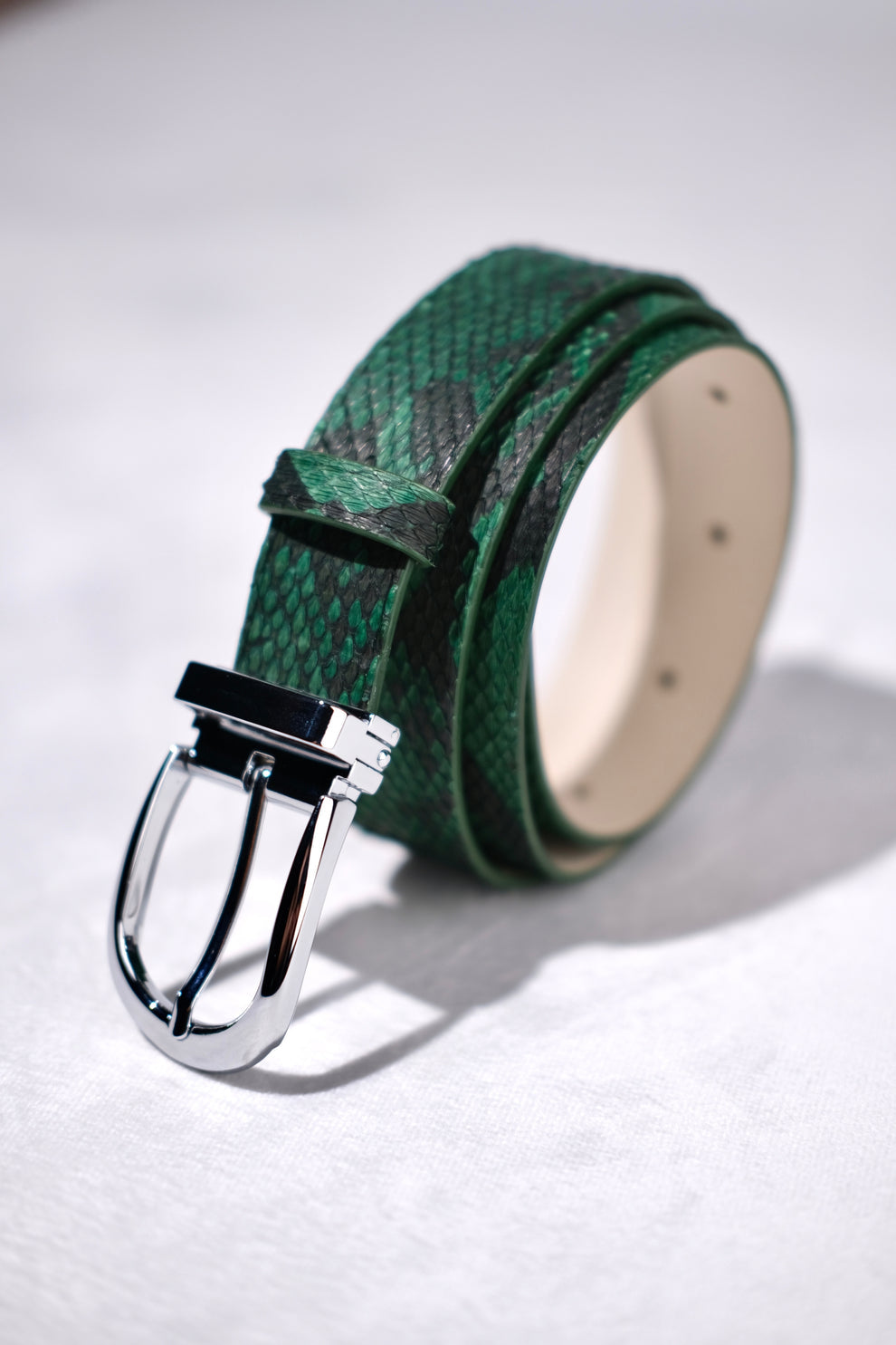 EMERALD PYTHON BELT
